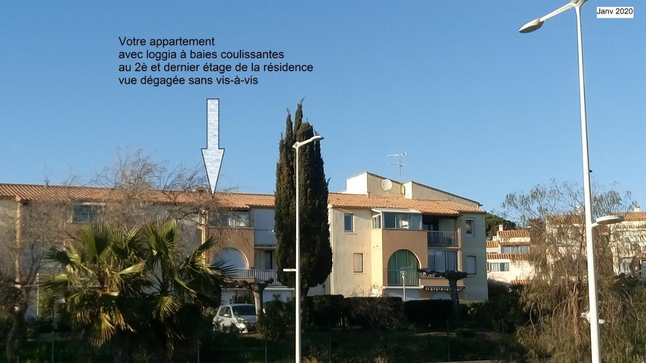 Lara 3 - T2 Loggia Piscine 2 Lits Doubles Parking Pres Du Centre-Port Et Ile Loisirs Lägenhet Agde Exteriör bild