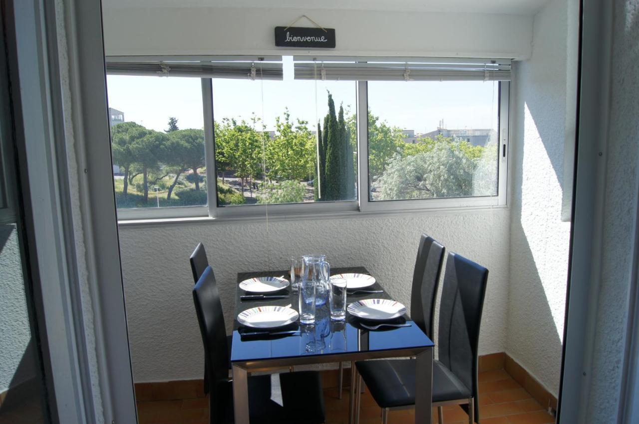 Lara 3 - T2 Loggia Piscine 2 Lits Doubles Parking Pres Du Centre-Port Et Ile Loisirs Lägenhet Agde Exteriör bild